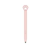 Love MEI Compatibile con Samsung Galaxy Tab S7/S7+/S7 FE/S8 Ultra/S8/S8+/S9/S9+/S9 Ultra S Pen Case, Cute Paw Design Silicone Sleeve Protective Skin Case Cover Cover Antiscivolo Smooth Grip (Rosa)