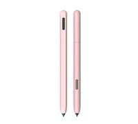 LOVE MEI Custodia in silicone per Samsung Galaxy Tab S7 FE/S7/S7 Plus/S8/S8 Plus/S8 Ultra S Pen, design classico, custodia a matita antiscivolo, confortevole, morbida impugnatura, rosa