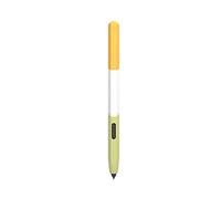 LOVE MEI Custodia in silicone per Samsung Galaxy Tab S7 FE/S7/S7+/S8/S8+/S8 Ultra Pencil Case S Pen Case, Design classico antiscivolo Confortevole Custodia morbida Custodia in pelle (Giallo-1)