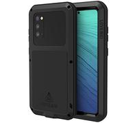LOVE MEI Custodia per cellulare Samsung Galaxy S20 bulid con protezione per lo schermo antiurto Defender custodia rigida in metallo supporta la ricarica wireless Defender completa armatura protettiva