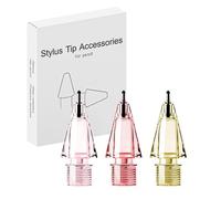 LOVE MEI Punte di ricambio per Apple Pencil Pro, punte per Apple Pencil Pro, adatte per USB C di seconda generazione e matita digitale Logitech Crayon, punte ad ago con custodia, set di matite per