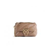 Pinko Love Puff Mini Borsa a spalla marrone, pelle, donna