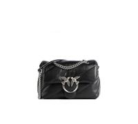 Pinko Love Puff Mini Borsa a spalla nero, pelle di pecora, donna