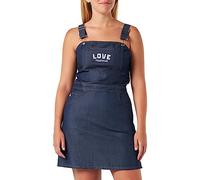 Love Moschino Abito A-Line Dress, Blu, 46 Donna