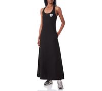 Love Moschino Abito Lungo con Spalline Incrociate Dress, Nero, 54 Donna