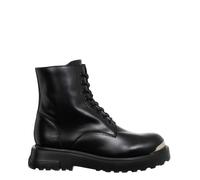 Love Moschino anfibi donna JA24124G1LIA0000 nero logo pelle stivali stivaletti