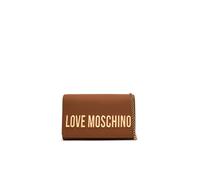 Love Moschino, ,Bags ,Donna ,Marrone ,ONE SIZE Pochette PU GRS Lettering