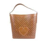 Love Moschino Sacca Grande traforata da SPALLA con astuccio interno JC4292 (Cuoio)