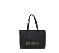 Love Moschino, ,Bags ,Donna ,Nero ,ONE SIZE Logo Lettering Shopping