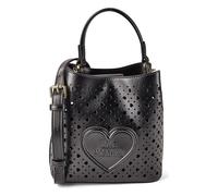 Love Moschino Basket Laminated Borsa a tracolla 22 cm nero