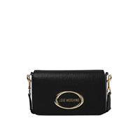 Love Moschino borsa a tracolla con placca logo nero UNI