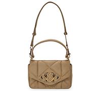 Love Moschino Borsa a tracolla EMBOSSED Q SUEDE in Beige Unica