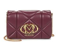 Love Moschino Borsa a tracolla EMBOSSED QUILTED JC4043 in Bordeaux Unica