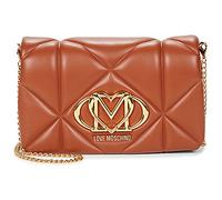 Love Moschino Borsa a tracolla EMBOSSED QUILTED JC4043 in Marrone Unica
