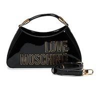 Love Moschino Borsa a tracolla ENAMELED LOGO PATENT JC4248PP0O in Nero Unica
