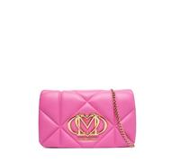 Love Moschino borsa a tracolla in ecopelle trapuntata fucsia