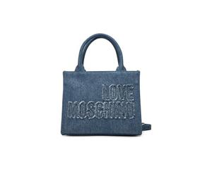 Love Moschino BORSA DENIM BLU SCURO