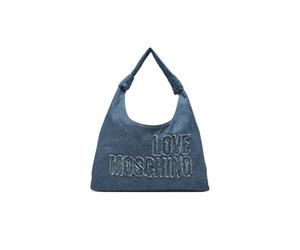 Love Moschino BORSA DENIM BLU SCURO