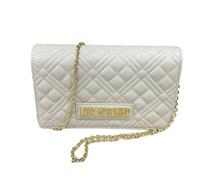 LOVE MOSCHINO BORSA Donna Pochette a tracolla CHIUSA da PATTA AVORIO JC4079