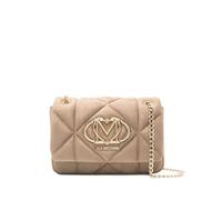 Love Moschino BORSA EMBOSSED VELOUR PL SABBIA