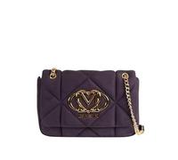 Love Moschino BORSA EMBOSSED VELOUR PL VIOLA