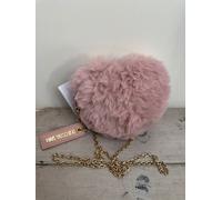 LOVE MOSCHINO Borsa mini bag Donna Woman eco pelliccia rosa LM04