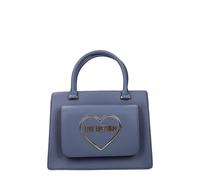 Love Moschino Borse a Mano Donna Poliuretano Blu/Denim