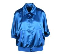 Love Moschino - Camicia Elegante in Poliestere - - Blouses & Shirts - Donna - Blu - M