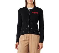 Love Moschino Cardigan Jacket, Nero, 44 Donna