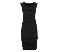 Love Moschino Chic Side-Curled Sleeveless Dress with Logo - IT42|M