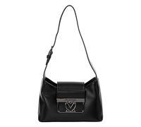 Love Moschino Collezione Autunno Inverno 2023 borsa piccola hobo bag con logo in metallo Uptown