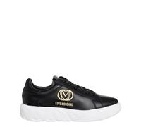 Love Moschino Collezione Autunno Inverno 2023 Sneakers in Vitello con Logo LM Heart Love