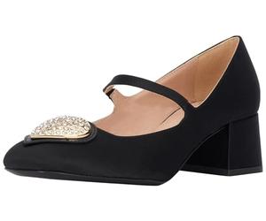 Love Moschino Decollete Tacco Donna, Nero, 39 EU