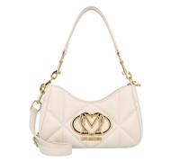 Love Moschino Embossed Borsa a tracolla 22.5 cm bianco