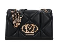 Love Moschino Embossed Borsa a tracolla 28 cm nero