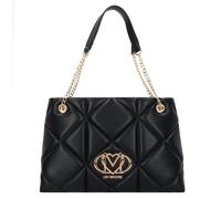 Love Moschino Embossed Borsa shopper 36 cm nero