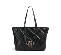 Love Moschino Embossed Q Borsa shopper nero, pelle sintetica, donna