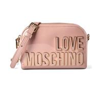 Love Moschino Enameled Logo Borsa a tracolla 20 cm rosa
