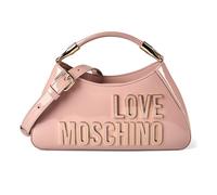 Love Moschino Enameled Logo Borsetta 27 cm rosa