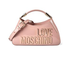 Love Moschino Enameled Logo Borsetta 27 cm rosa