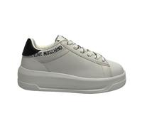 Love Moschino JA15525G1NIA110A, Scarpe da Ginnastica Donna, Bianco/Nero, 41 EU