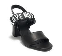 Love Moschino JA16358G0GIE0, Sandali Tacco, Donna, Nero, 38 EU
