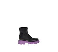 Love Moschino, JA24535G0FIEY, Stivaletto Donna , Nero/Viola, 37 EU