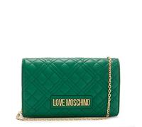 Love Moschino Jc4079pp1i, Borsa a spalla Donna, Verde, Taglia unica