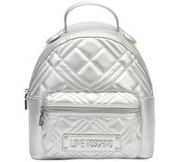 zaino donna LOVE MOSCHINO quilted zaino silver silver JC4148PP1MLA196B
