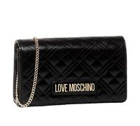 Love Moschino Jc4247pp0a Pochette da giorno, Donna, Nero (Black quilted)