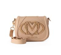 Love Moschino Logo Borsa a tracolla 22 cm beige