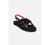 Love Moschino - LOVE MOSCHINO HEART STUDS JA16402G0I Nero - Sandali e scarpe aperte 38 Nero