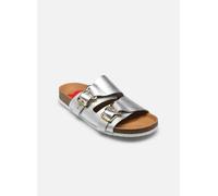 Love Moschino - LOVE MOSCHINO SLIDES JA28273G1M Argento - Zoccoli 41 Argento