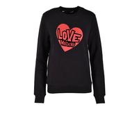 Love Moschino - Maglia Modal Cotone Spandex - - Sweatshirts & Hoodies - Donna - Nero - M